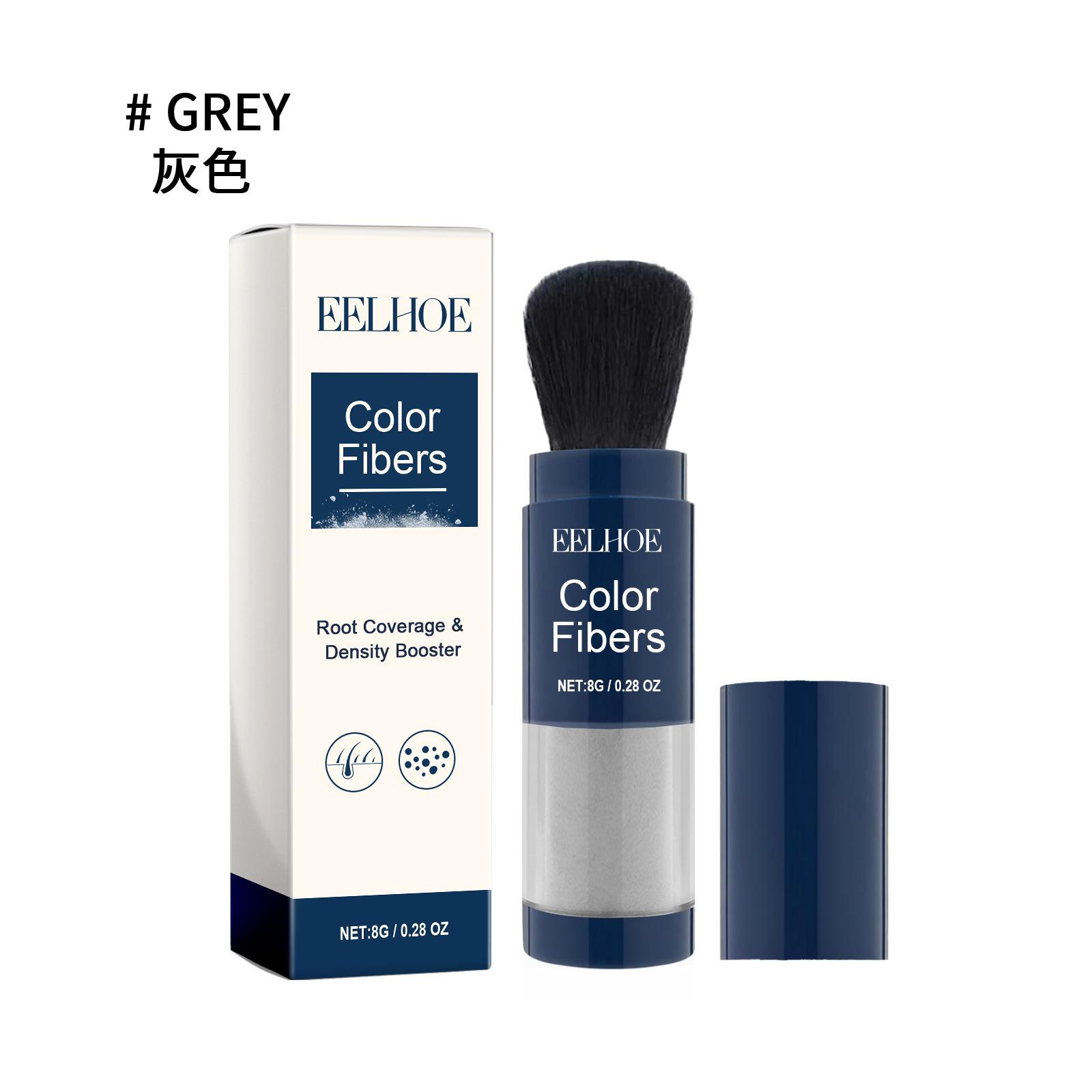 

EELHOE 6 цветов, порошки для восстановления волокон волос, кератиновый аппликатор, продукты для роста волос, спрей-насос, расческа, инструмент для красоты и здоровья серый