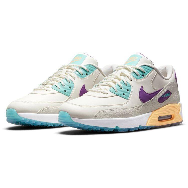Nike Air Max 90 Golf NRG Torrey Pines Men Sneakers Cream Sail Melon-Tint CZ2434-133