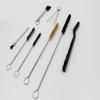 Nylon 17 Pcs/set Spray  Handle  Pipe  Cleaning  Set Brush  Kit Auto Parts Mechanical Cleaning Kit For Airbrush Spray Tip Air Cap