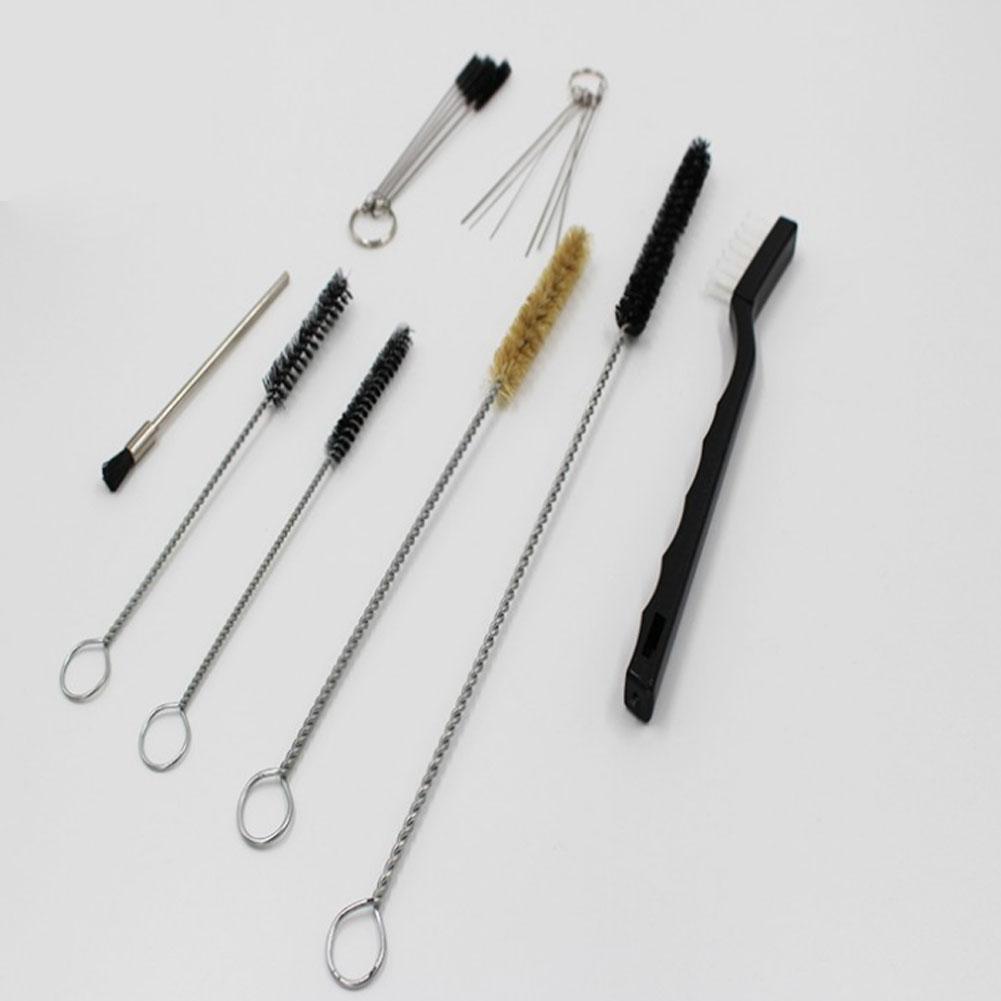 Nylon 17 Pcs/set Spray Handle Pipe Cleaning Set Brush Kit Auto Parts Mechanical Cleaning Kit For Airbrush Spray Tip Air Cap