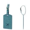 Name Luggage Tags Airplane Suitcase Tag Address Label Boarding Pass Tag Pu Luggage Tag  Male