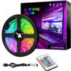LED Lights for TV PC Gaming Monitor TV LED Backlight Remote Control Colors Changing LED Light Strip USB Powered TV Lights RGB Multicolor Light Strips