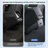 Double Purpose Auto Trash Can & Storage Box Secure Magnetic Mounting ABS Plastic Small Rear Seat Accessory for ModelY/3