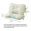 Two-tone Patchwork Sleeping Pillow Core Cervical Pillow Star Hotel Fiber Pillow Core Sleep Pillow