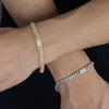 6mm Zircon Cuban Link Necklace & Bracelet: European/American Hip Hop Jewelry