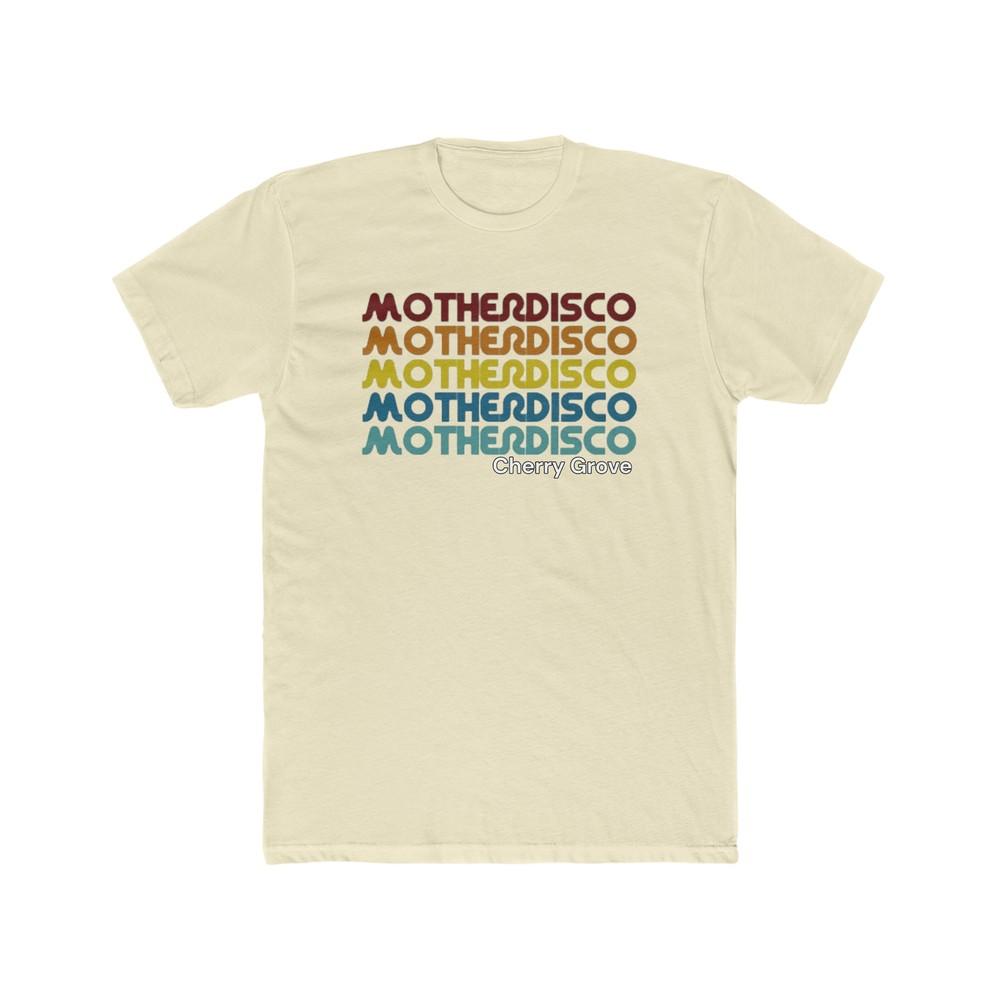 

MOTHERDISCO Fire Island Cherry Grove Gay Bar Men#039;s Cotton Crew Tee Unisex T-Shirt S
