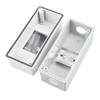 1Pcs 2 Way Waterproof Distribution Box HT-2 Solar Junction Box MCB Protection Box  for 2P Breaker