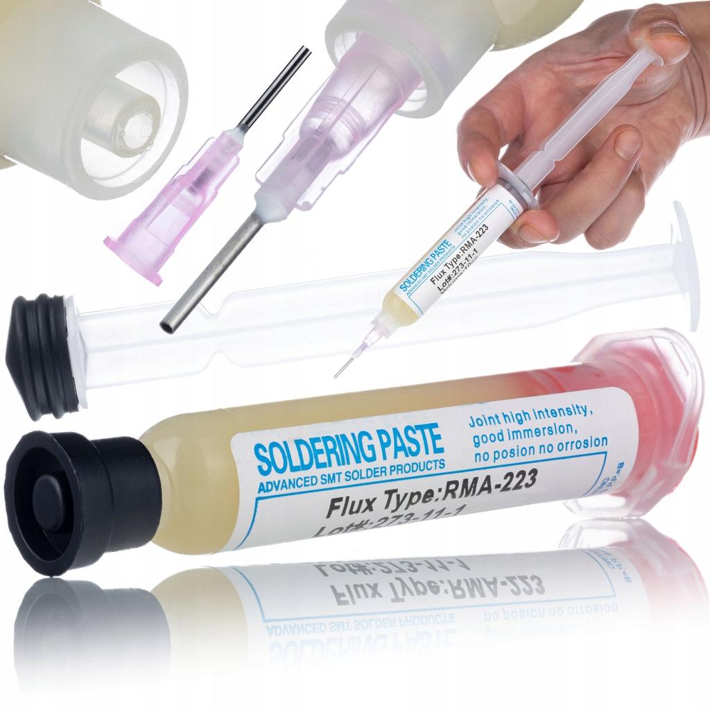 Rosfix Zestaw Lutowniczy 10w1 – Lutownica Orange Rottweiler z 18 Grotami | Cyna 0,8mm, Topnik RMA-223, Walizka 253x213x72mm