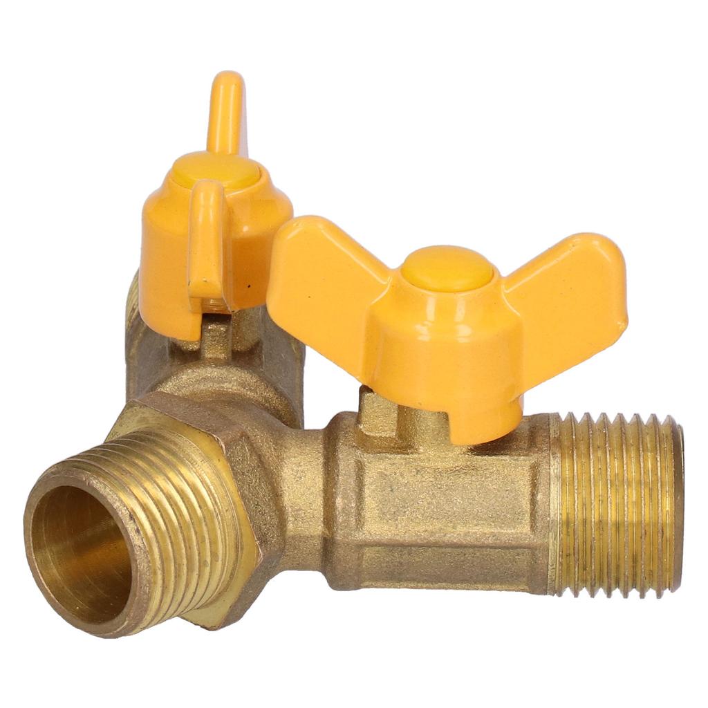 3cestný kulový kohout na palivo/plyn G1/2 vnější závit Spojka spínače zemního plynu pro palivové plynové zařízení