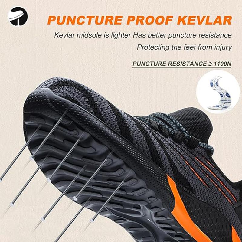 Steel Toe Cap Shoes For Women Work Boots Puncture-Proof Work Safety Shoes Protective Working Shoes Women Security Sneakers