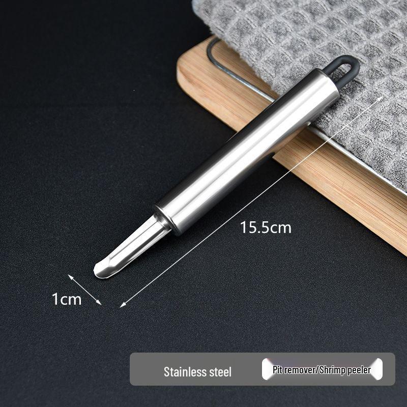 Kaiwang Stainless Steel Peeler & Grater Set - Apple Peeler, Potato Peeler, Vegetable Zester, Tray Lifter