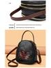 2025 Autumn-Winter Women's Lotus Handbag: Versatile Embossed Crossbody & Shoulder Bag