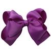 Bow Hairpin Safety Alloy Hair Clip with Burr-Free Metal Spring Double-Layer Threaded Webbing Bow Kids Non-Slip Hair Accessory