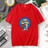 Men's T-shirt LOS POLLOS Hermanos Funny Printed Men Fashion Casual Short Sleeves Cotton Breathable T-shirt Chicken Brothers Tee