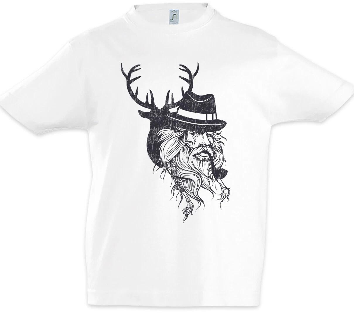 Odin Deer Kids Boys kids boys T-Shirt Odhin Vikings Valhalla Vikings Germans Deer 160