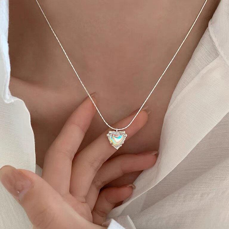 Pearl Necklace Female Niche High-End Sense Light Luxury Design Collarbone Chain Star Ins Student Girlfriends Spring And Summer Must-Have
