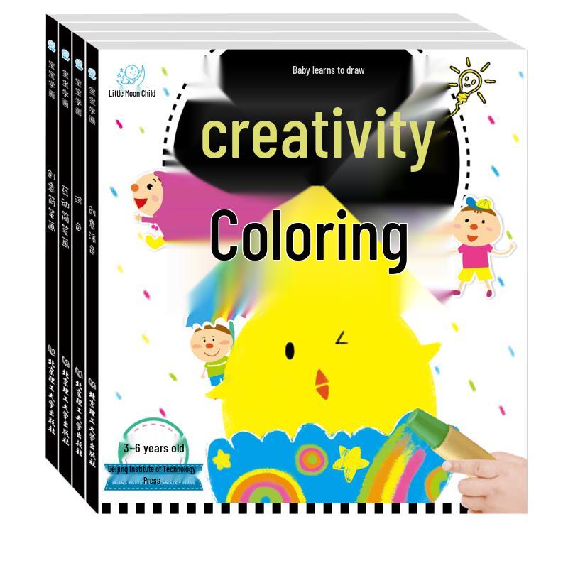 Children s Learn-to-Draw  Coloring Book Set 4-Pack