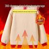 2026 Year of the Horse Red Fleece-Lined Sweatshirt for Kids - Warm, Thick, Round Neck Pullover