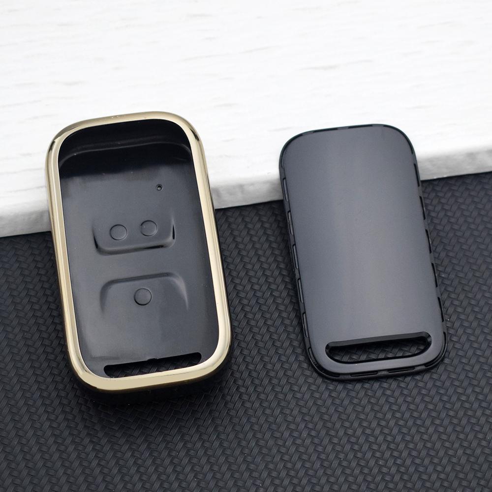 TPU Anti-Scratch Car Key Case Cover for Chery Tiggo 5X Tiggo 7 8 9 Tiggo 3X  Arrizo Remote Key Fob Protector Chain Accessories