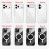 Nillkin MagSafe Case For iPhone 17 Pro Max  Air 16 15 14 Plus Nature TPU+PC Magnetic Transparent Hard Cover