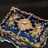 Retro Metal Crafts European Style Jewelry Box Creative High-end Ring Necklace Small Storage Box Gift