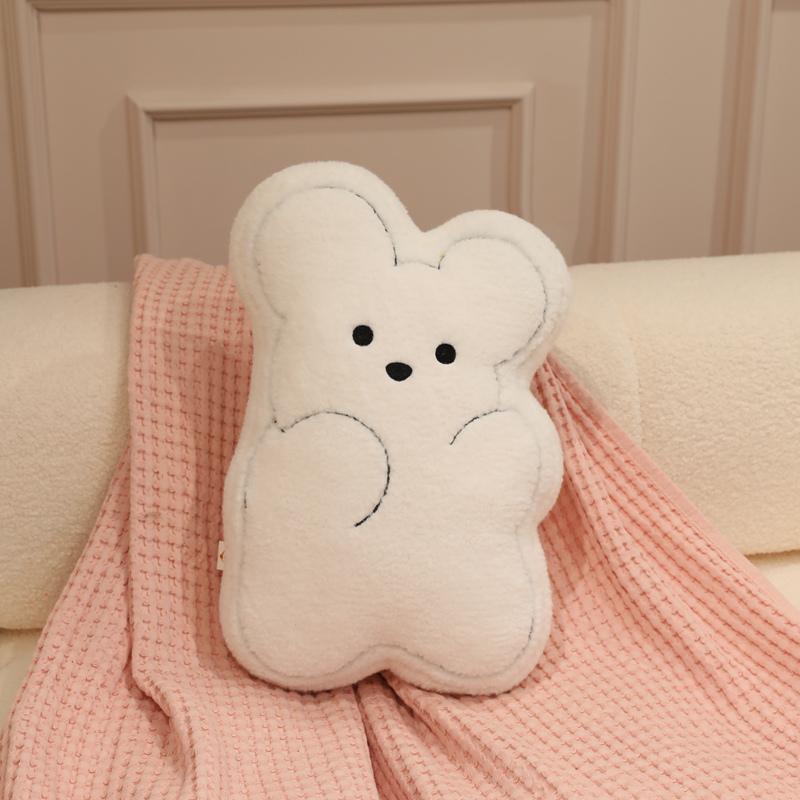Non-Toxic Cartoon Line Pillow Stuffed Plush Toys Valentine'S Day Heart Cushion Home Decor Sofa Seat Pad Plushies Animal Doll Couch Pillow