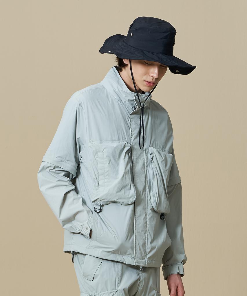 Bbc Earth Utility Convertible Jacket_Mint