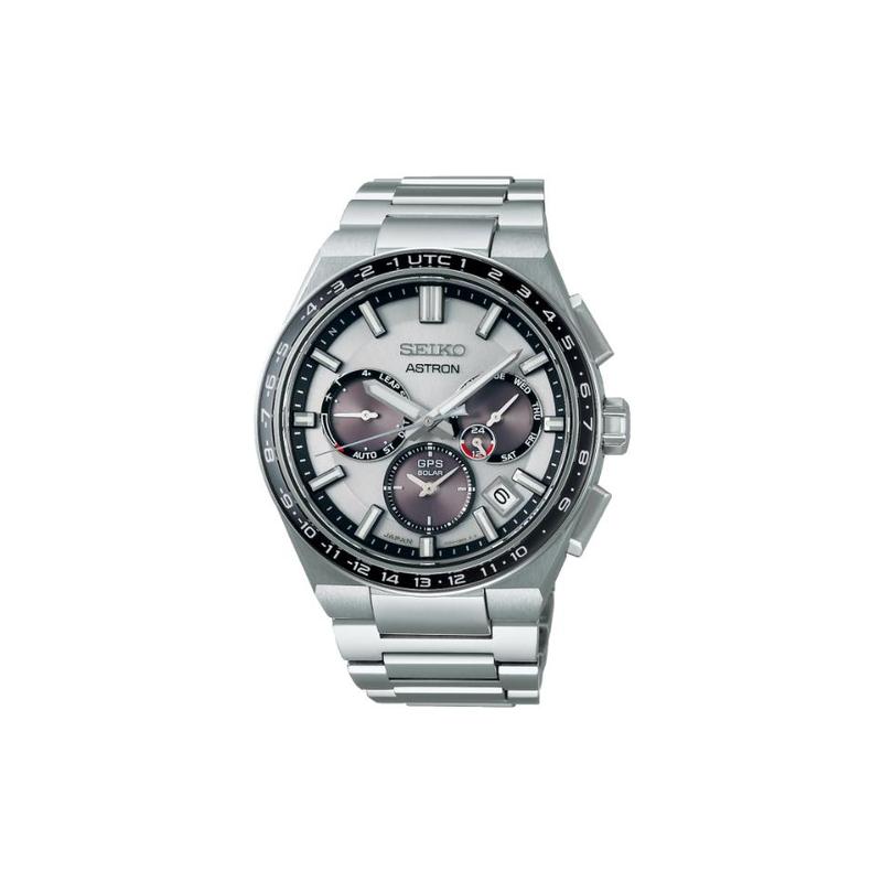 SEIKO Antimagnetic Solar Quartz Titanium Strap Men s Watch Silver Dial SBXC107 синий