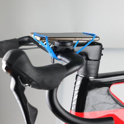Fahrrad-Handygurt, elastisch, rutschfest, dehnbar, stoßfest, kratzfest, Schnellverschluss, universeller Motorrad-Fahrrad-Handyhalter, Silikonband