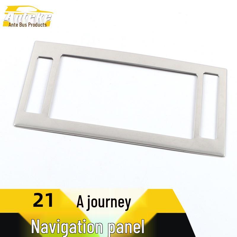 Stainless Steel Dashboard Frame for 2021 Journey Navigation Panel