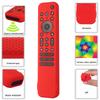 Silicone Remote Case for Sony RMF-TX810U TX811U TX910U TV Remote Cover w/ Lanyard Protective Case Shockproof Smart TV Accessory
