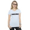Star Wars Womens/Ladies The Mandalorian Logo Cotton T-Shirt