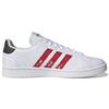 Adidas Neo Grand Court Base Beyond Casual Durable Lightweight Low-Top Skate Shoes Men Sneaker White Red GZ0986