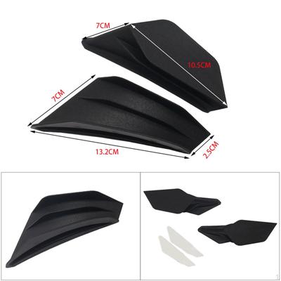 2 Pcs Motorcycle , Front Fairing Winglet Kit Suitable for Crf1100L 2020-21 Easy Installation