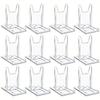 5Pcs Adjustable Sliding Clear Display Stand Transparent Acrylic Display Holder Rack Multifunctional Art Exhibition Rack