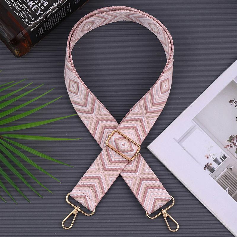 Shoulder Strap For Women Hardware Hooks The Length Can Be Freely Adjusted Travel Accessories Fashionable Wide Shoulder Strap