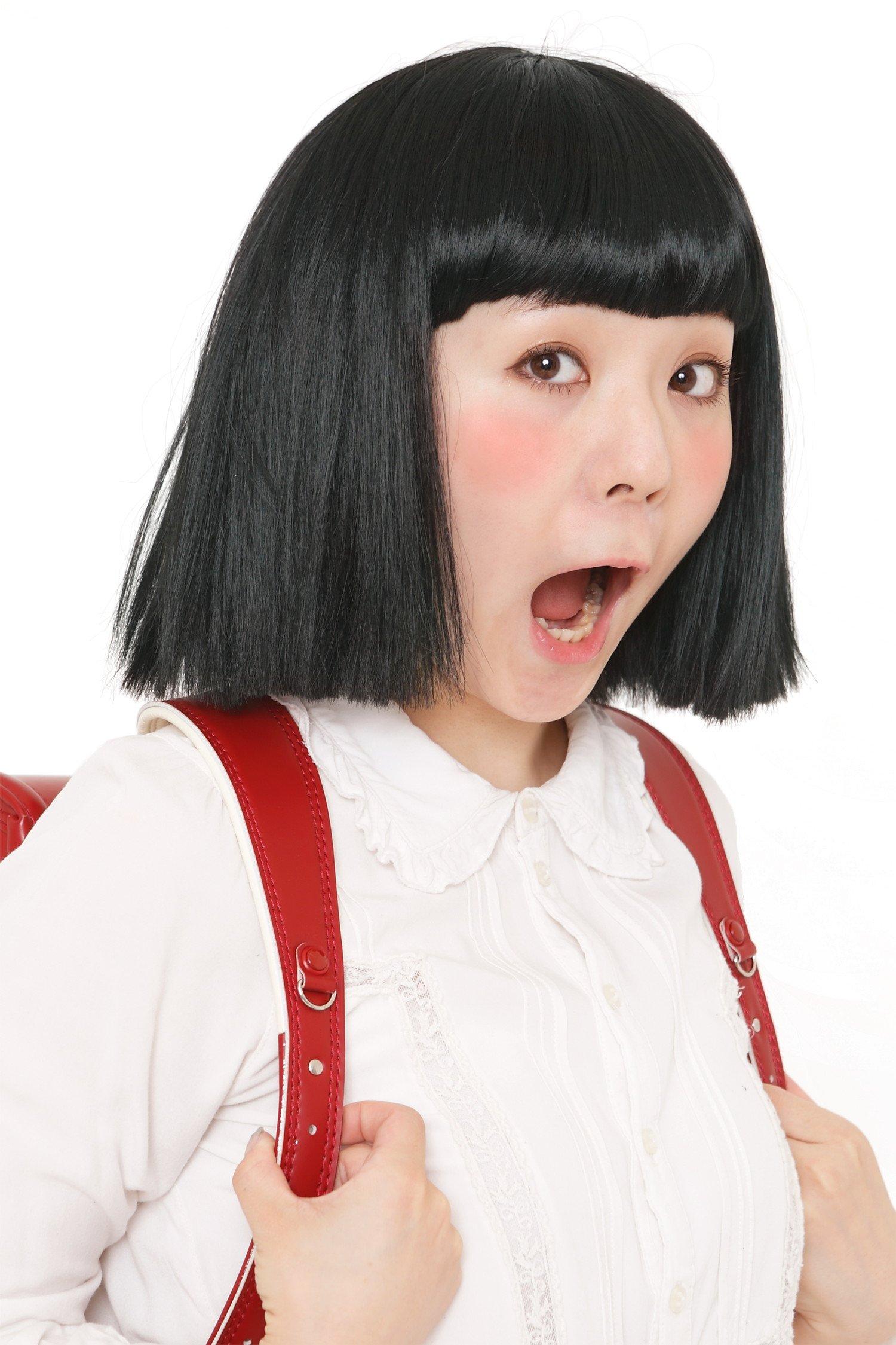 

Katsuland Okappachan Wig Costume Accessories Unisex