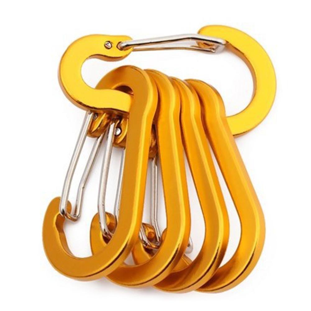 Specifications Aluminum Alloy Carabiner Clips Aluminum Alloy