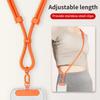 Phone Braided Rope Adjustable Lanyard Detachable Neck Cord Outdoor Universal Crossbody Strap Card Clip for Mobile Phone Case