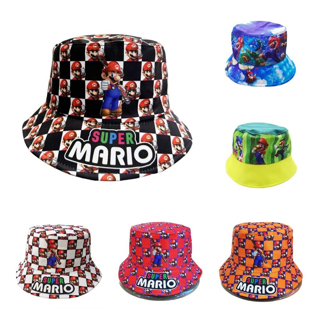 Super Mario Printed Fisherman Hat For Men And Women