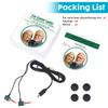 Tinnitus Infrared Laser Therapy Device with Type-C 650nm Nanometer Light for Middle Ear Treatment