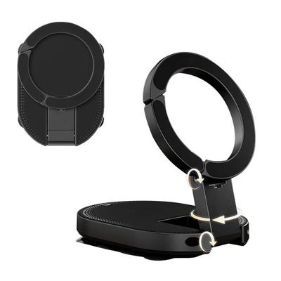 Mobile Phone Holder 3-in-1 Magnetic Stand with Suction Cup And Hook Foldable 360 Degrees Rotatable Phone Holder for Car Gym