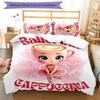 3pcs Italian Brainrot characters8 pattern bedding set duvet cover set includes duvet cover &pillowcases, perfect all season bedroom decoration & gift