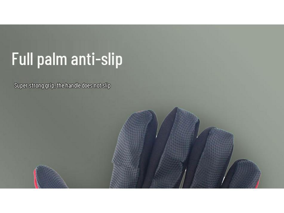 Velvet-Lined Non-Slip Winter Fishing Gloves - Unisex