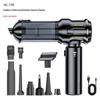 4-in-1 Handheld Car Vacuum: Brushless Motor, Electric Duster, Vacuum Pump & Inflator