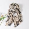 Fashion Oversized Fringe Square Viscose Shawl Scarf Lady High Quality Wrap Pashmina Sjaal Bufandas Muslim Hijab 135*135Cm