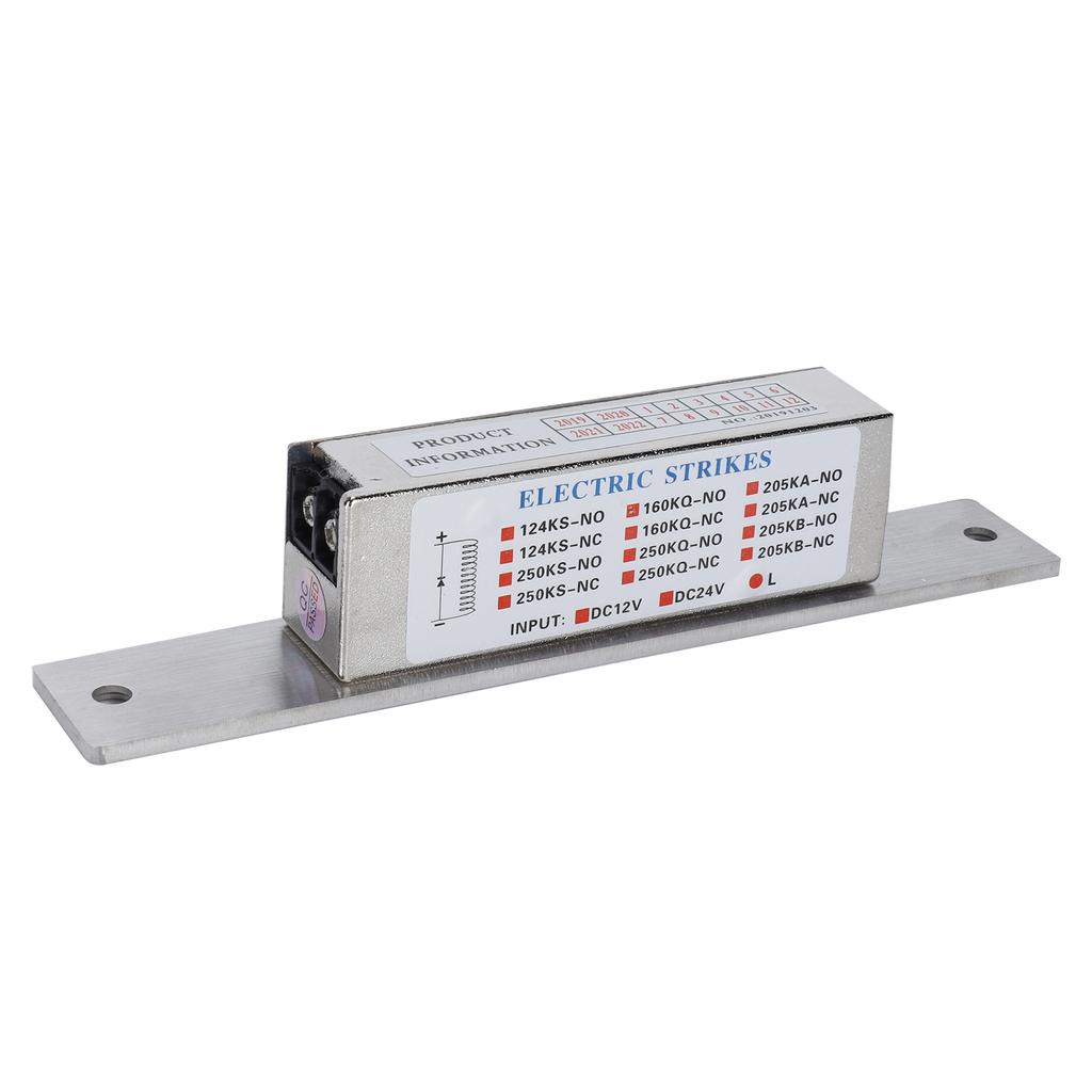 12V Cathode Lock Narrow Door Frame Electric Strike Household Lock for Home Supplies