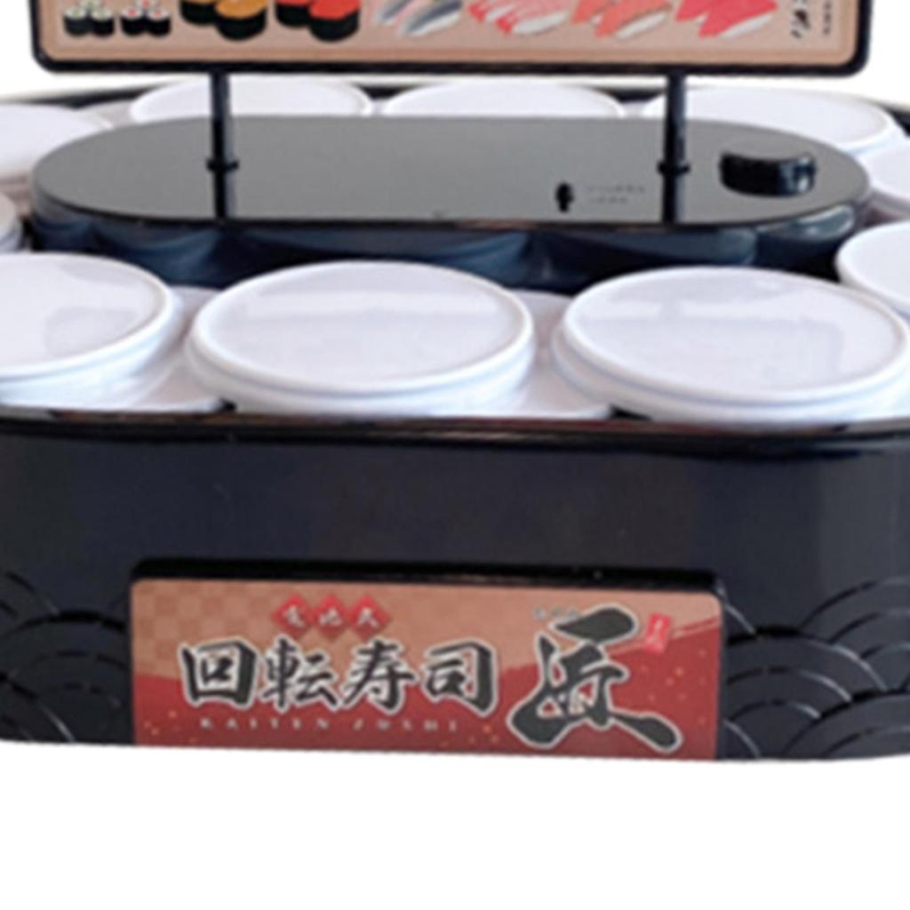 Battery Operated Rotary Macaron Cupcake Stand 10 Tray Chocolate Sushi Tray