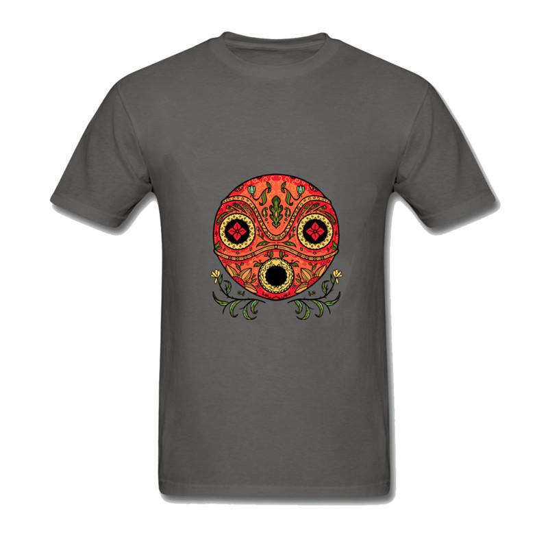 Designer Herren T-Shirt Lustig Dia De Los Mononoke 3D Gedrucktes Männliches Oberteil T-Shirts