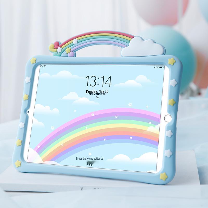iPad Silicone Protective Cover - Ugly Frog Cartoon Design for Air3/4/5 & 10.2/11-inch Tablets